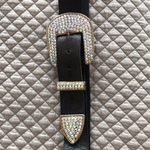 Michael Morrison vintage crystal belt